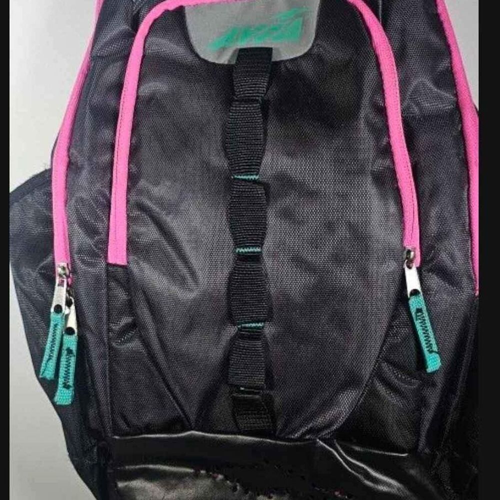 AVIA Black, Blue and Pink Backpack with Multi pockets. New without Tags